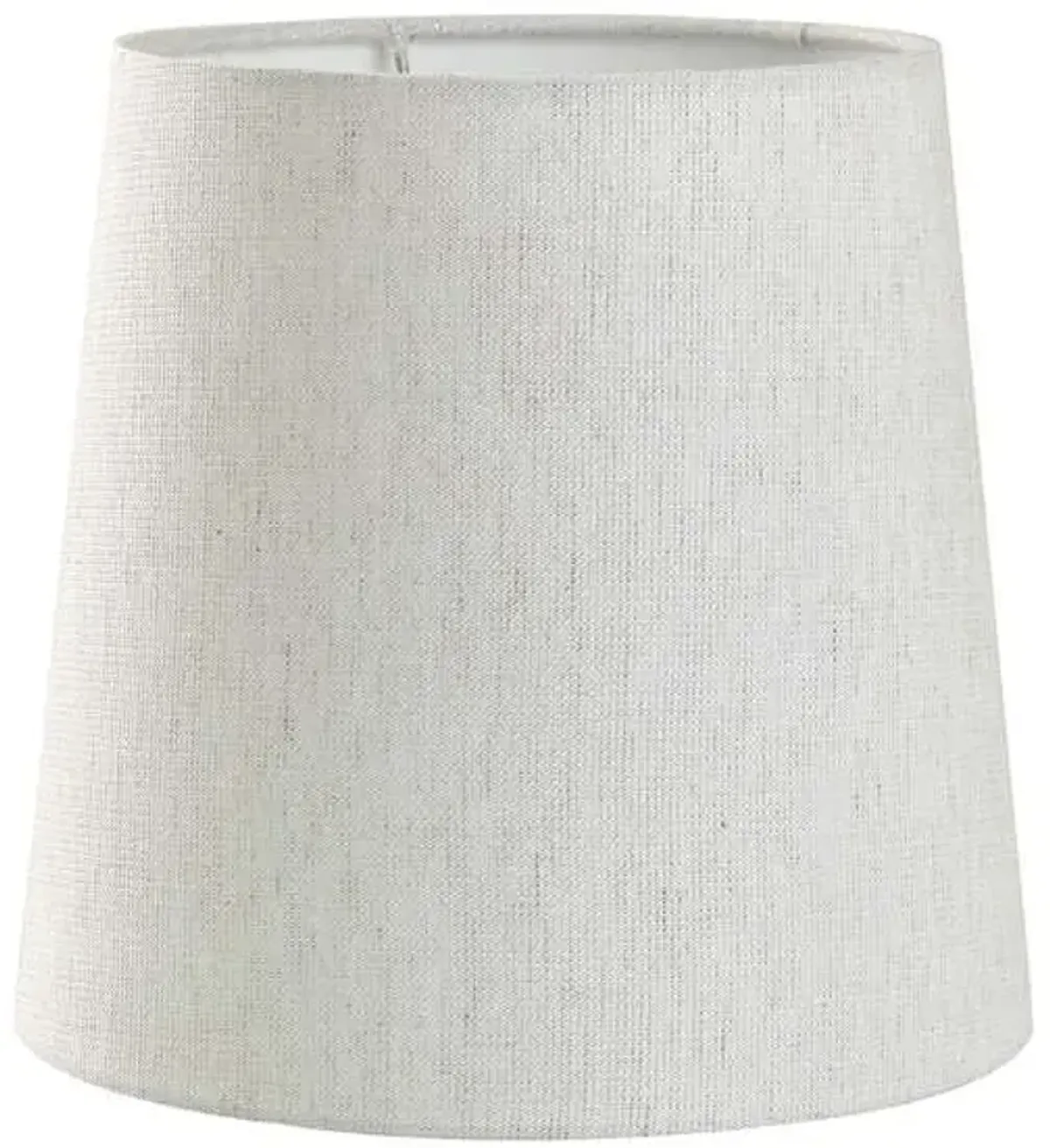 Off-White Taper Small Table Lamp Shade, 8x10x10