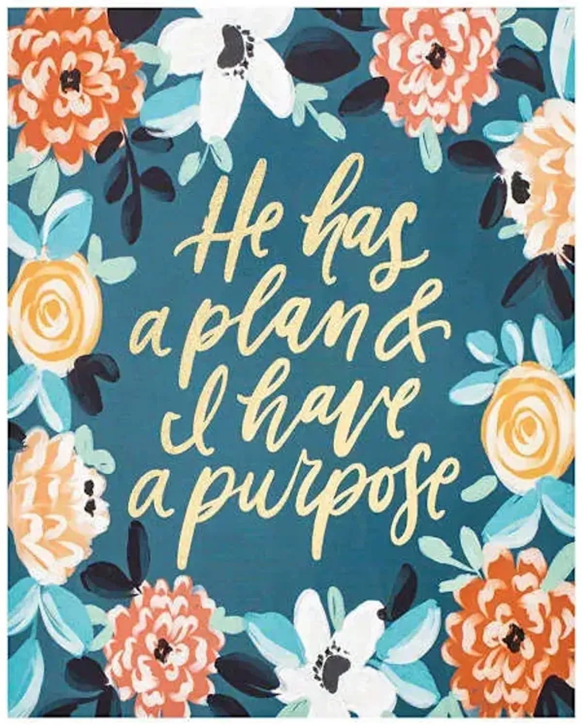 Purpose Canvas Wall Art, 16x20