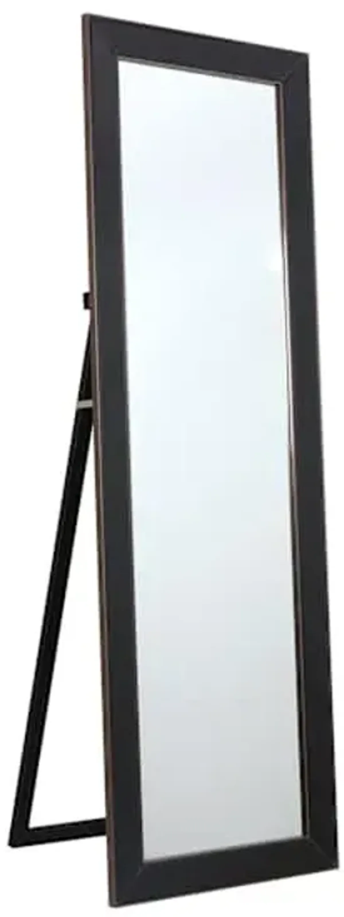 Black Floor Mirror, 21x65