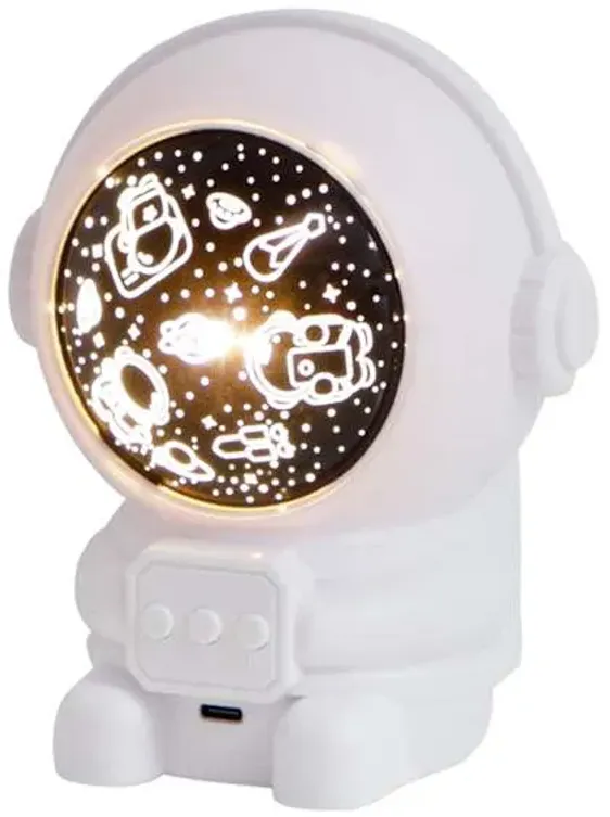 Mini Space Man LED Projector, 5.8"