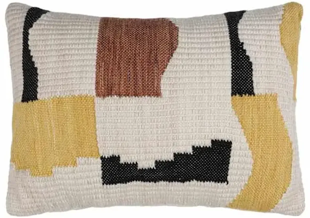 Crosby St. Multicolor Woven Throw Pillow, 14x20