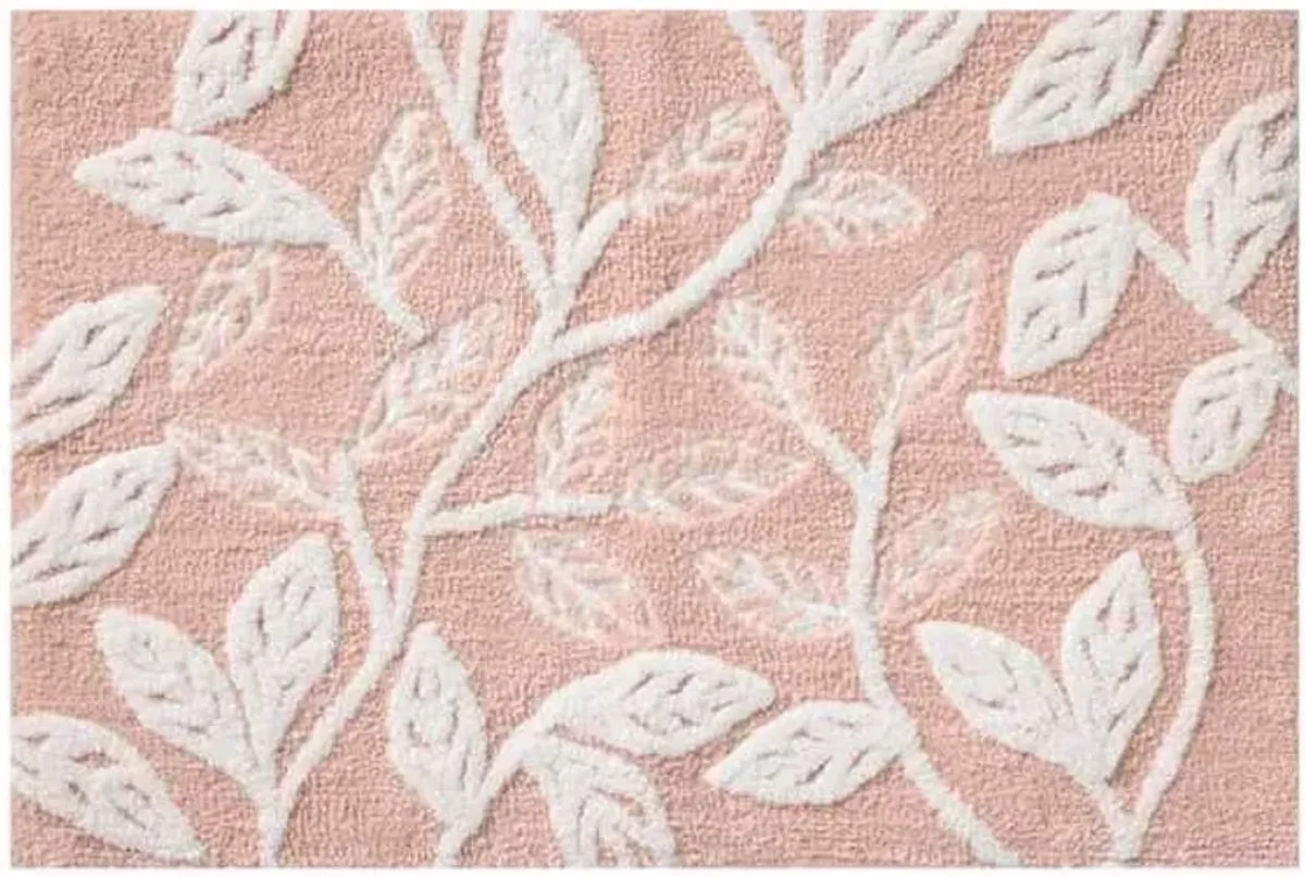 Morris Pink Bath Rug, 20x30