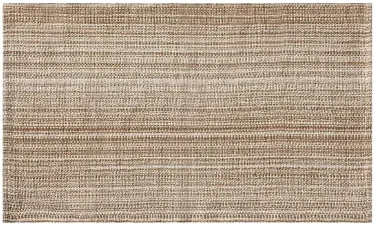 Florence Toasted Coconut Striped Accent Rug, 27x45