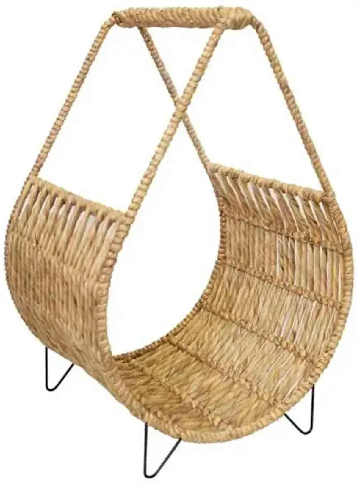 Water Hyacinth Log Holder, 20x30