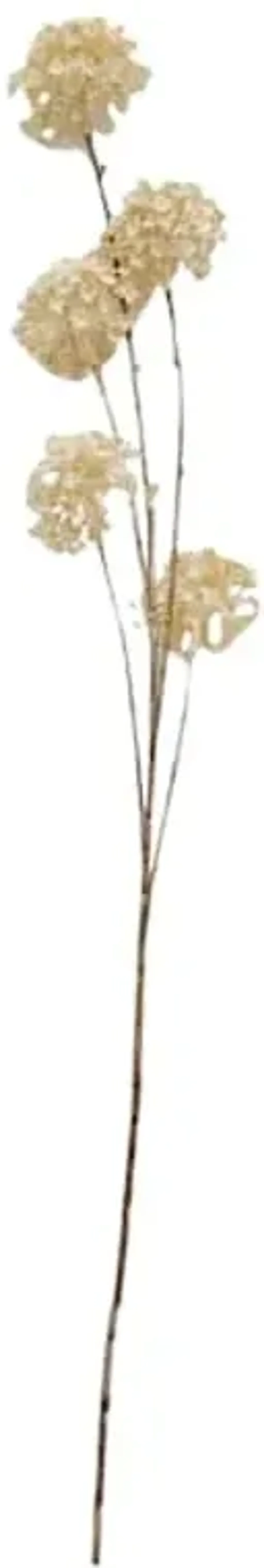 32.5In Plastic Snowball Spray-Yellow