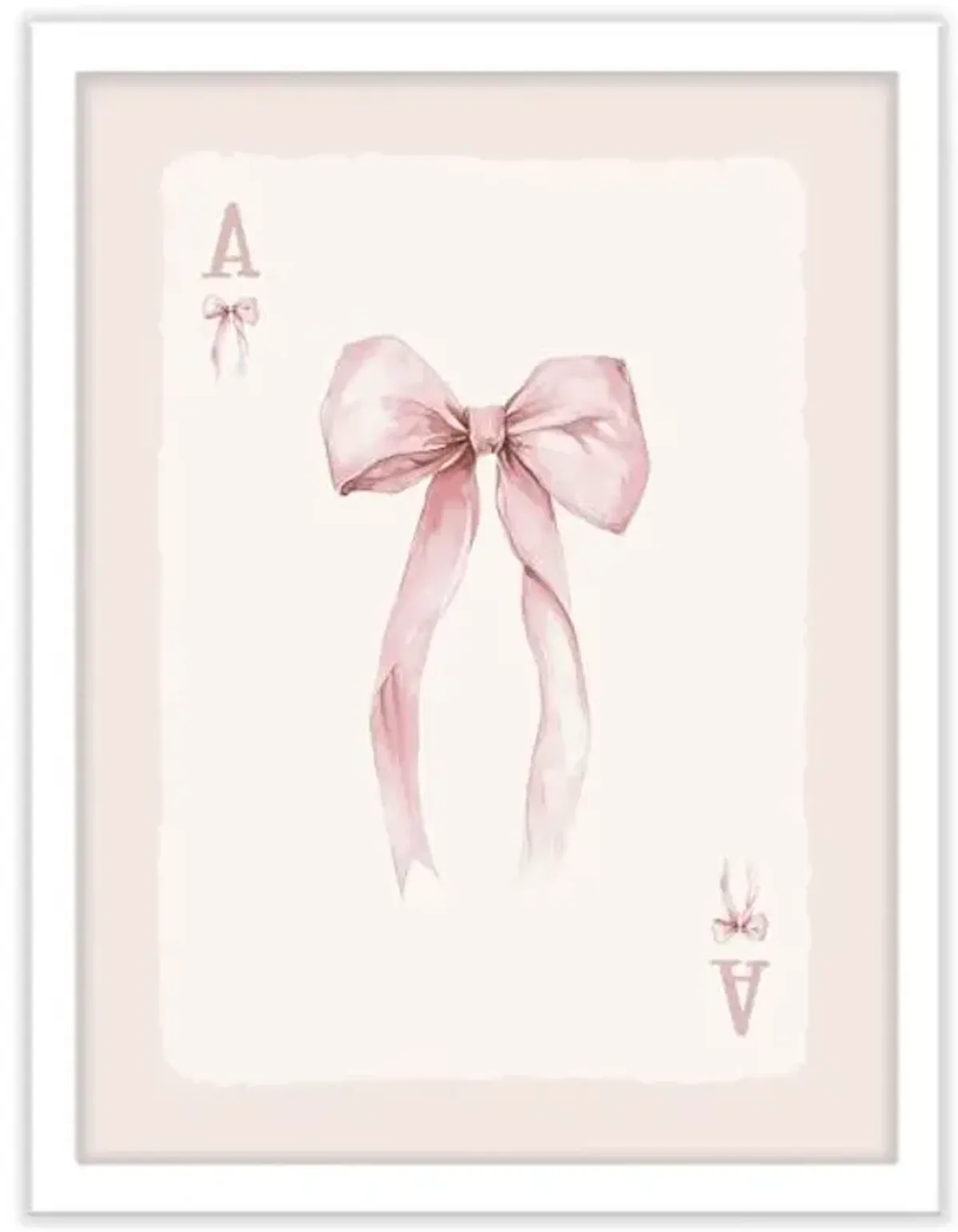 Framed Ace of Bows Wall Art, 17x13