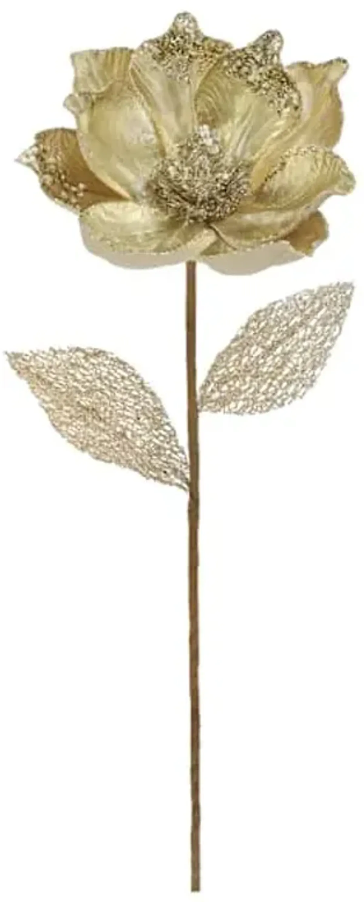 Metallic Magnolia Stem, 23"