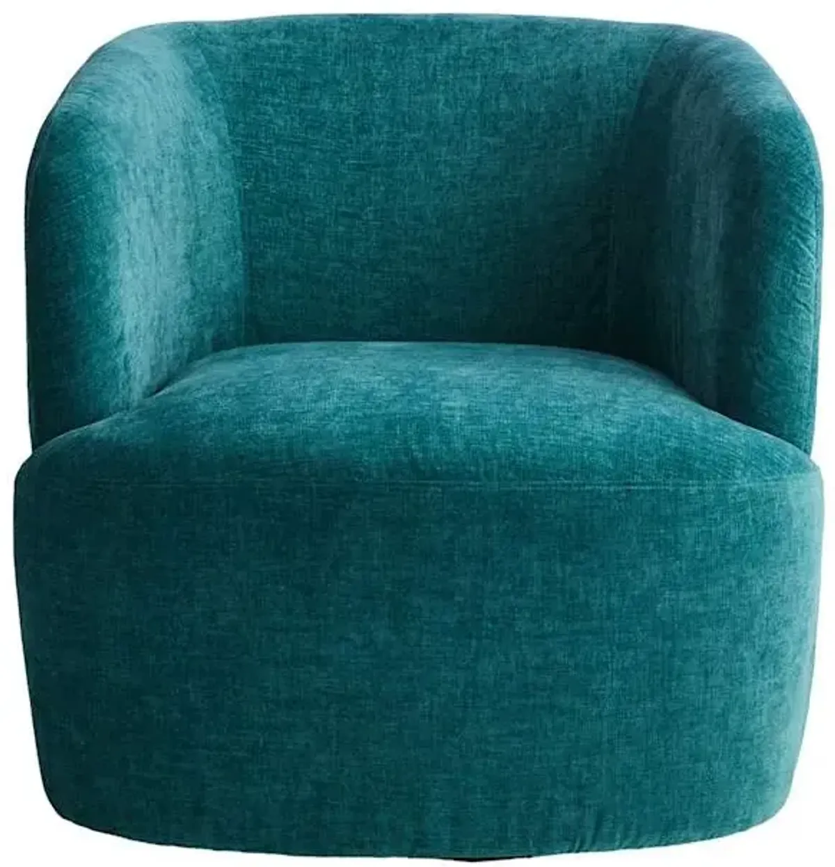 Willa Swivel Accent Chair, Emerald