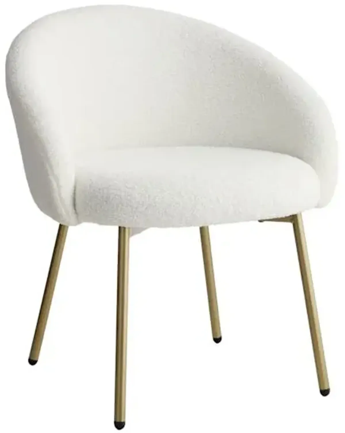Jasmine Accent Chair, White
