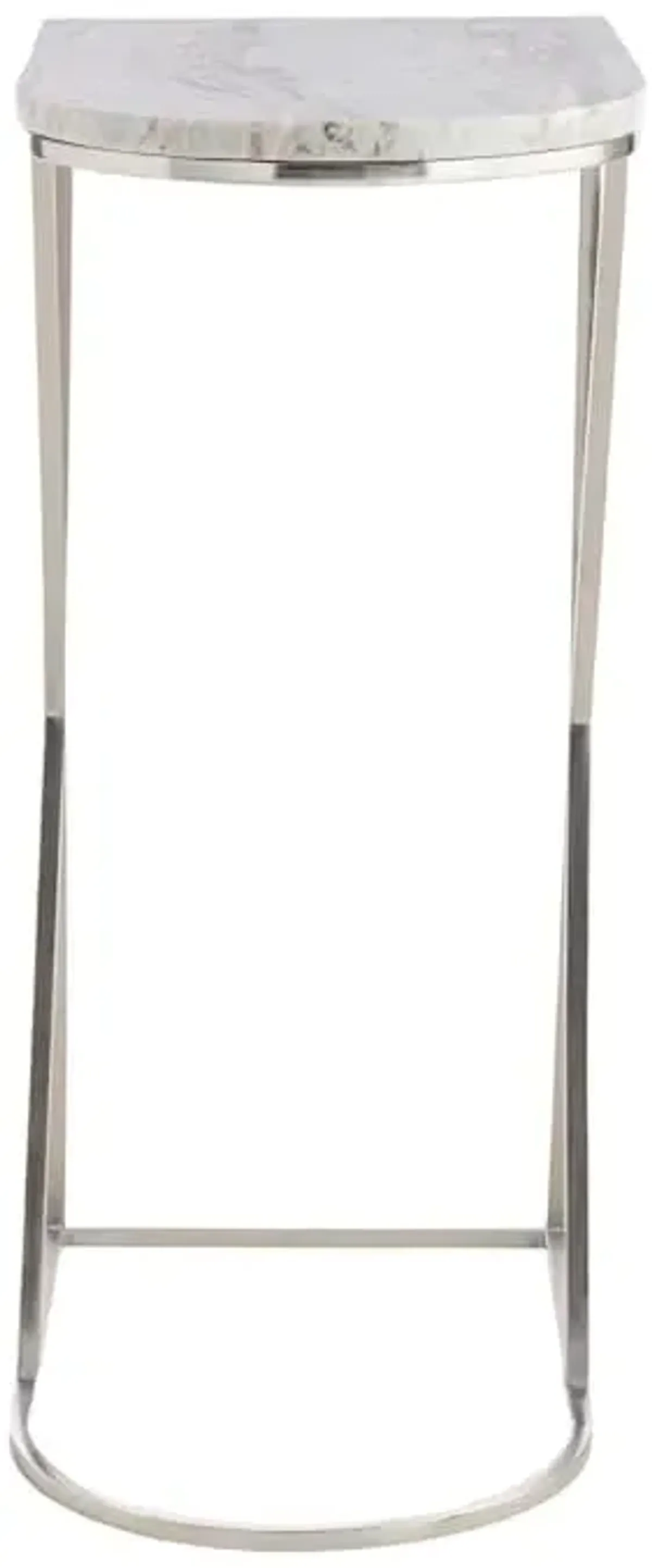 Crosby St. Aura Marble C-Table