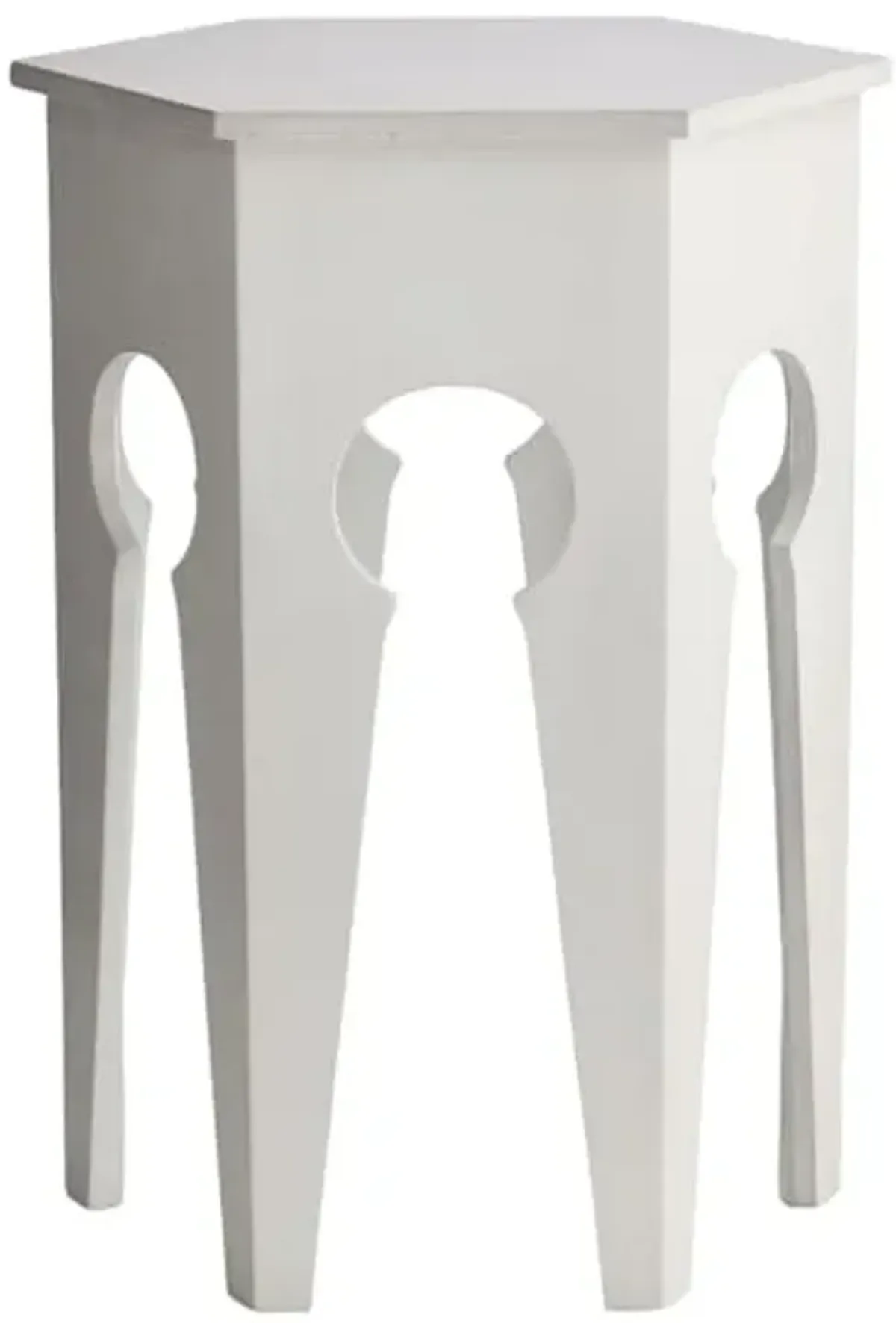 Found & Fable Paisley Hexagon Accent Table