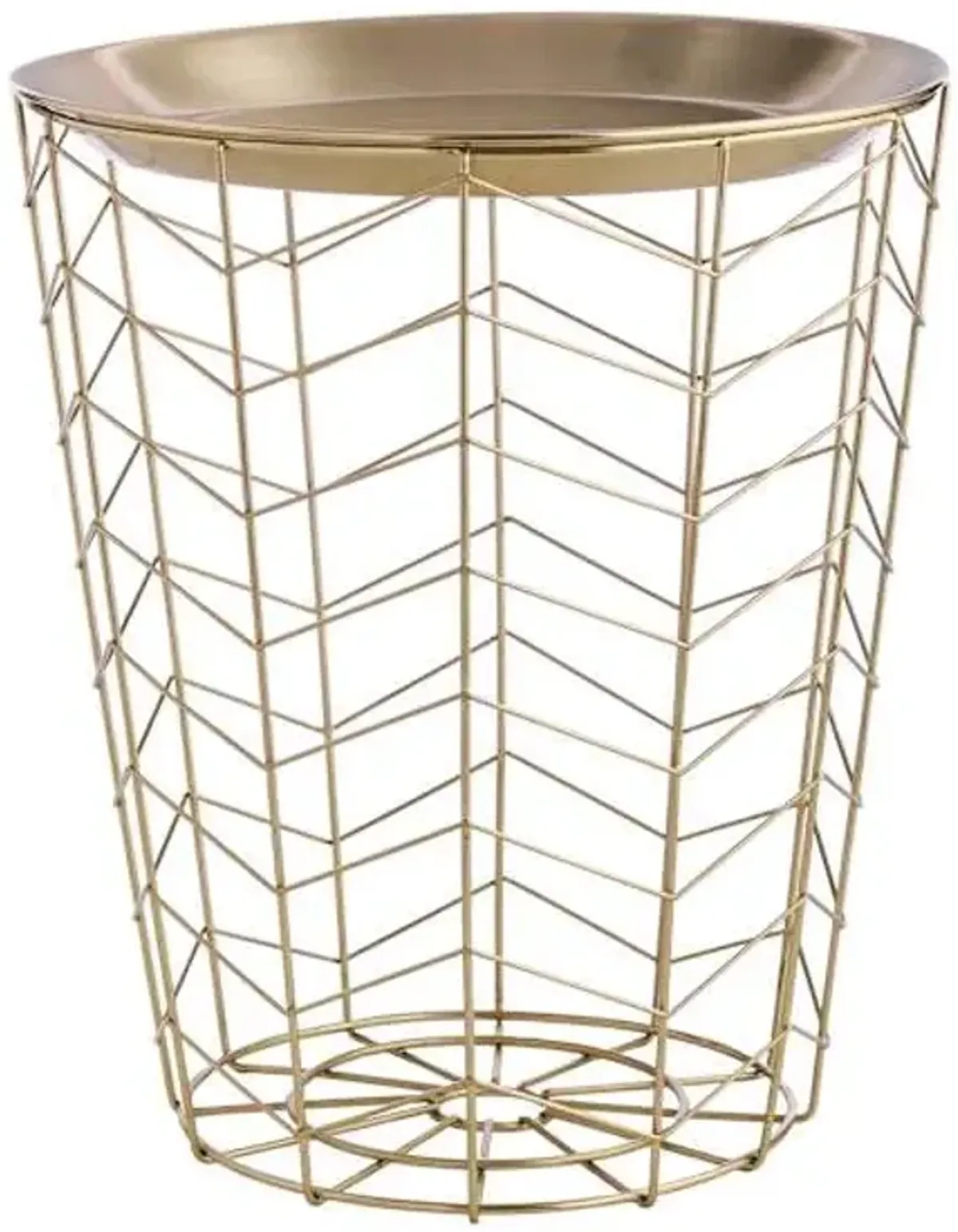 Brody Accent Table, Gold