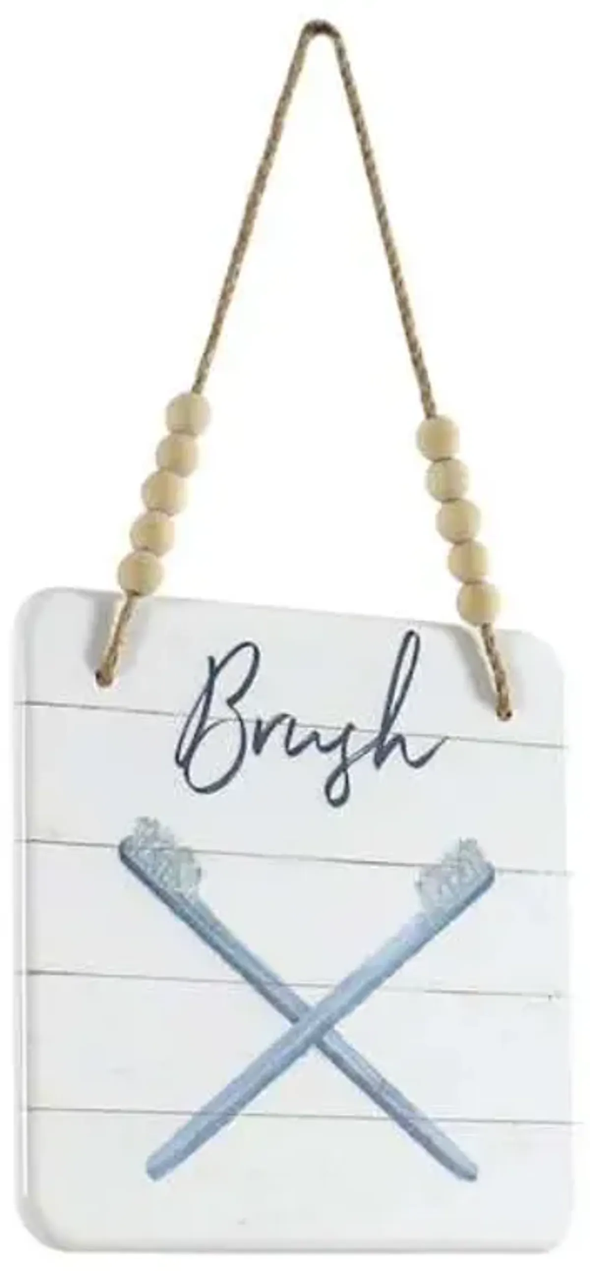 Bath Metal Wall Art, 8"