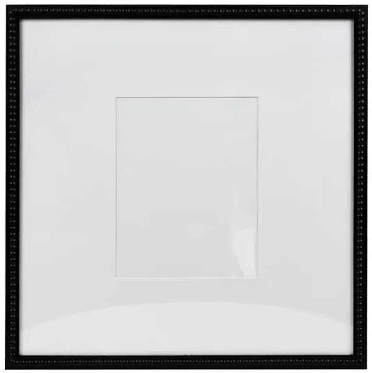 18" Black Matted to 8x10 Beaded Wall Frame