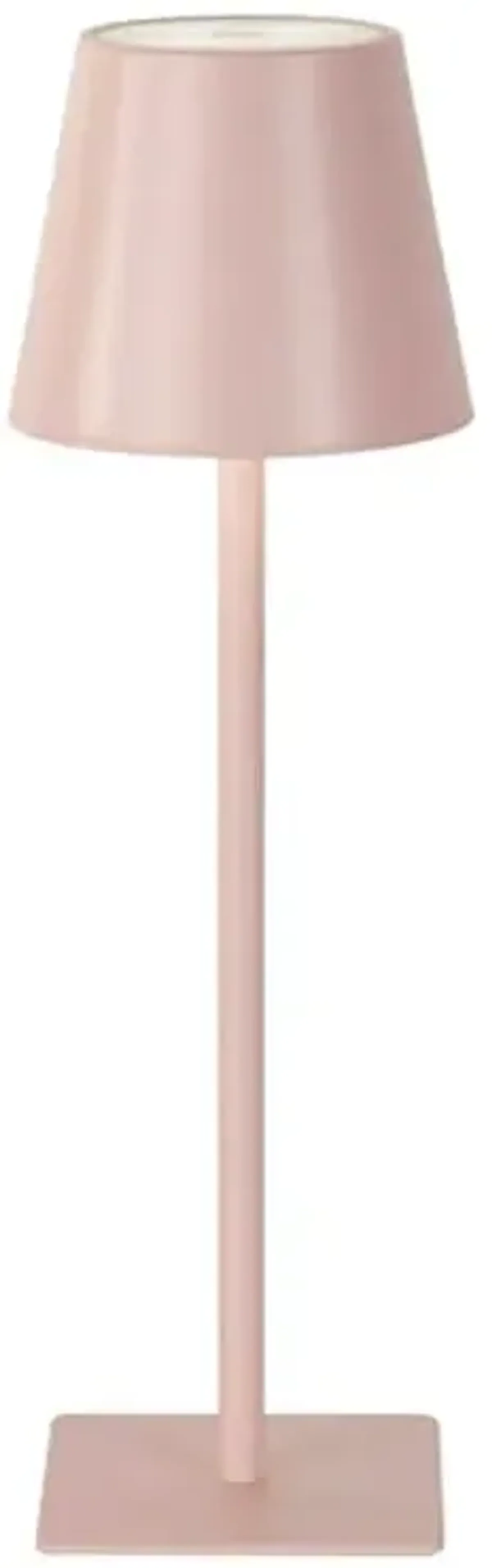 Pink Indoor & Outdoor USB Rechargeable Lamp, 14"
