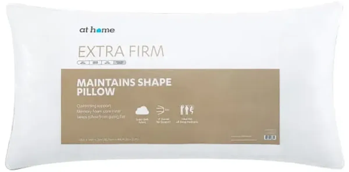 Extra Firm Bed Pillow, King