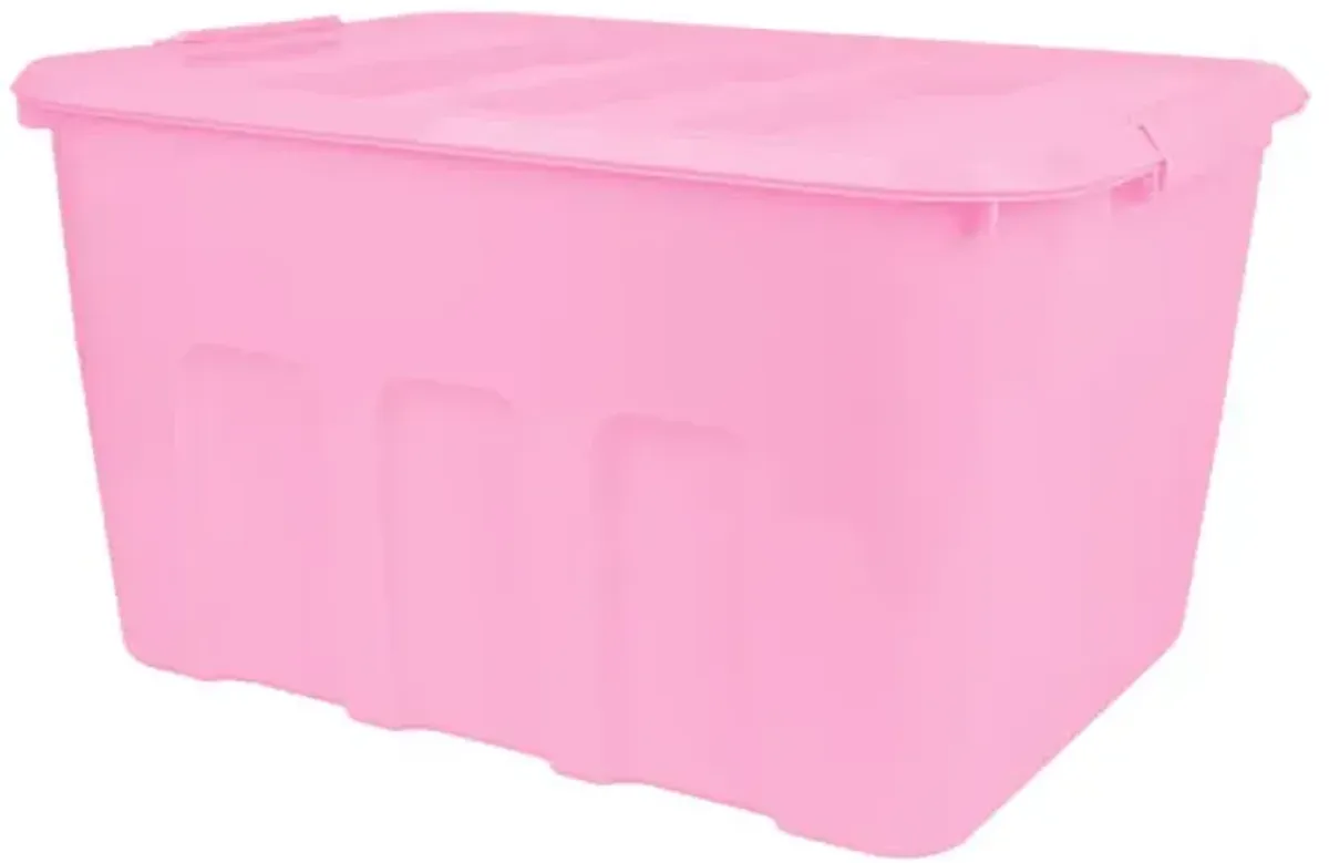 Dark Print Opaque Storage Tote, 52l