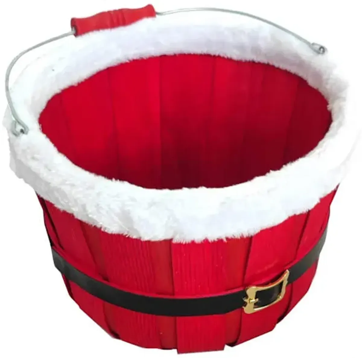 Christmas Basket with Handle, Large