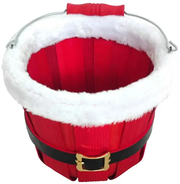 Christmas Basket with Handle, Small