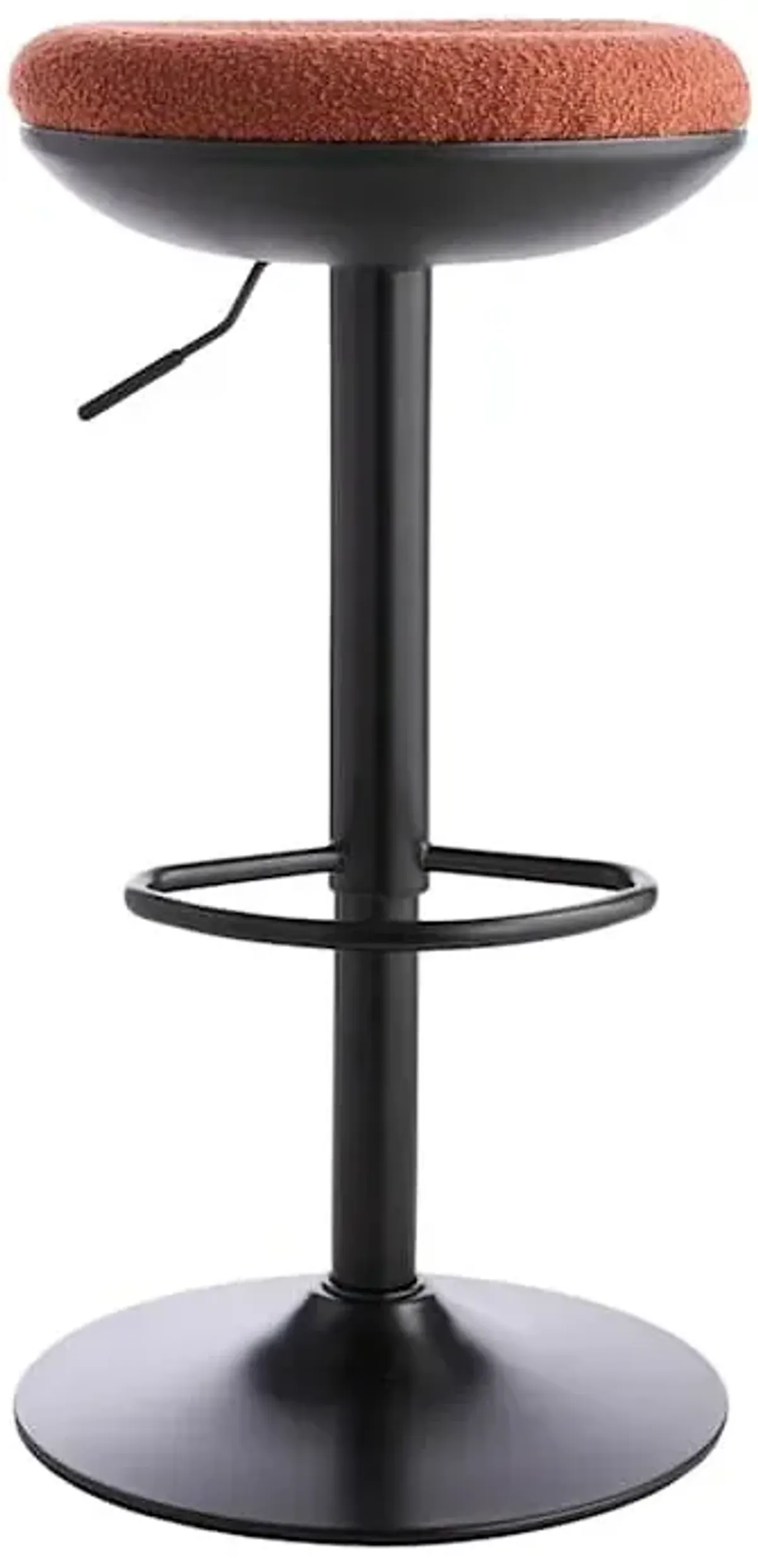 Blakely Adjustable Swivel Barstool, Rust