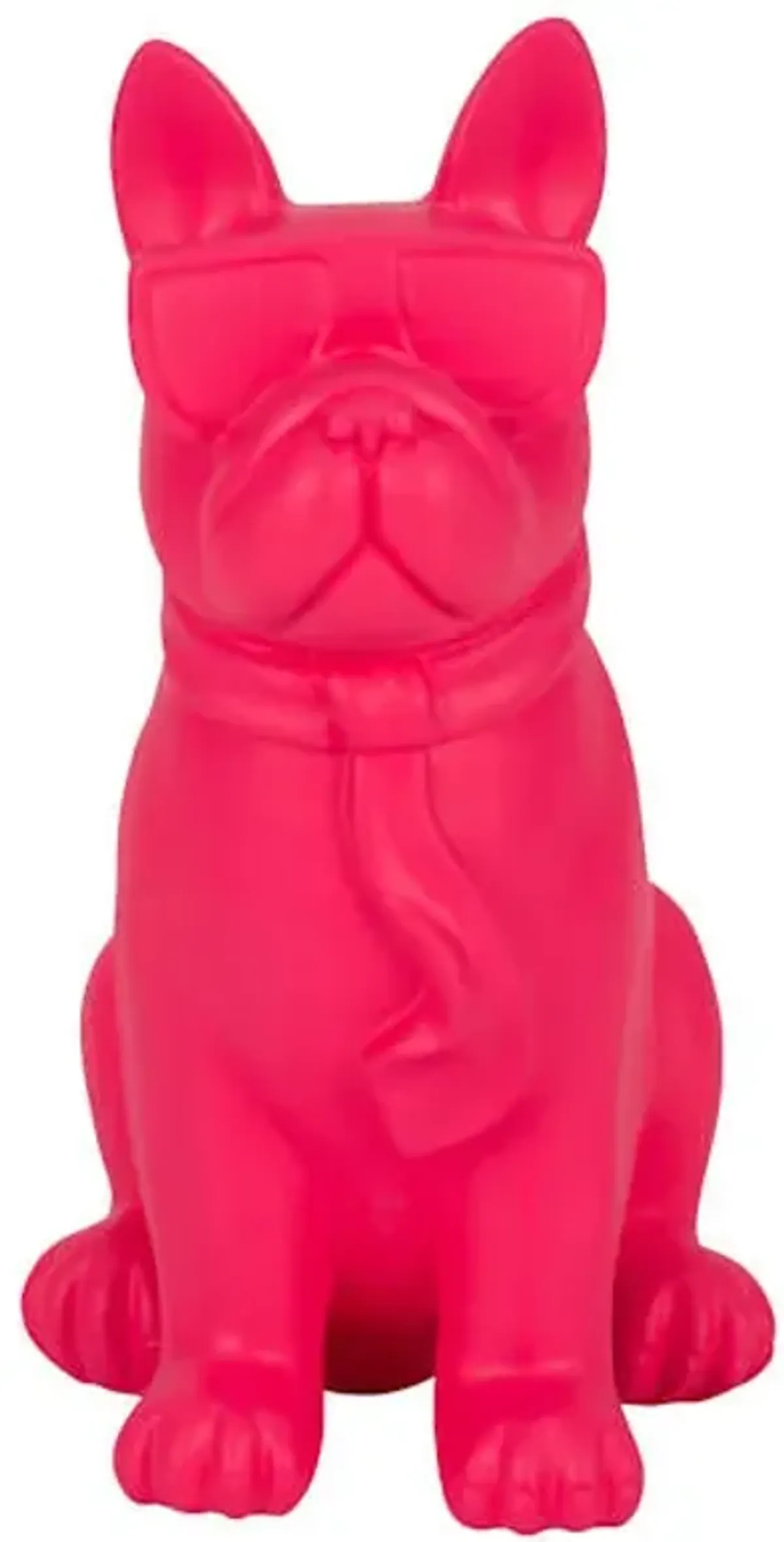 Pink Cool Shades Boston Terrier Figurine, 10"