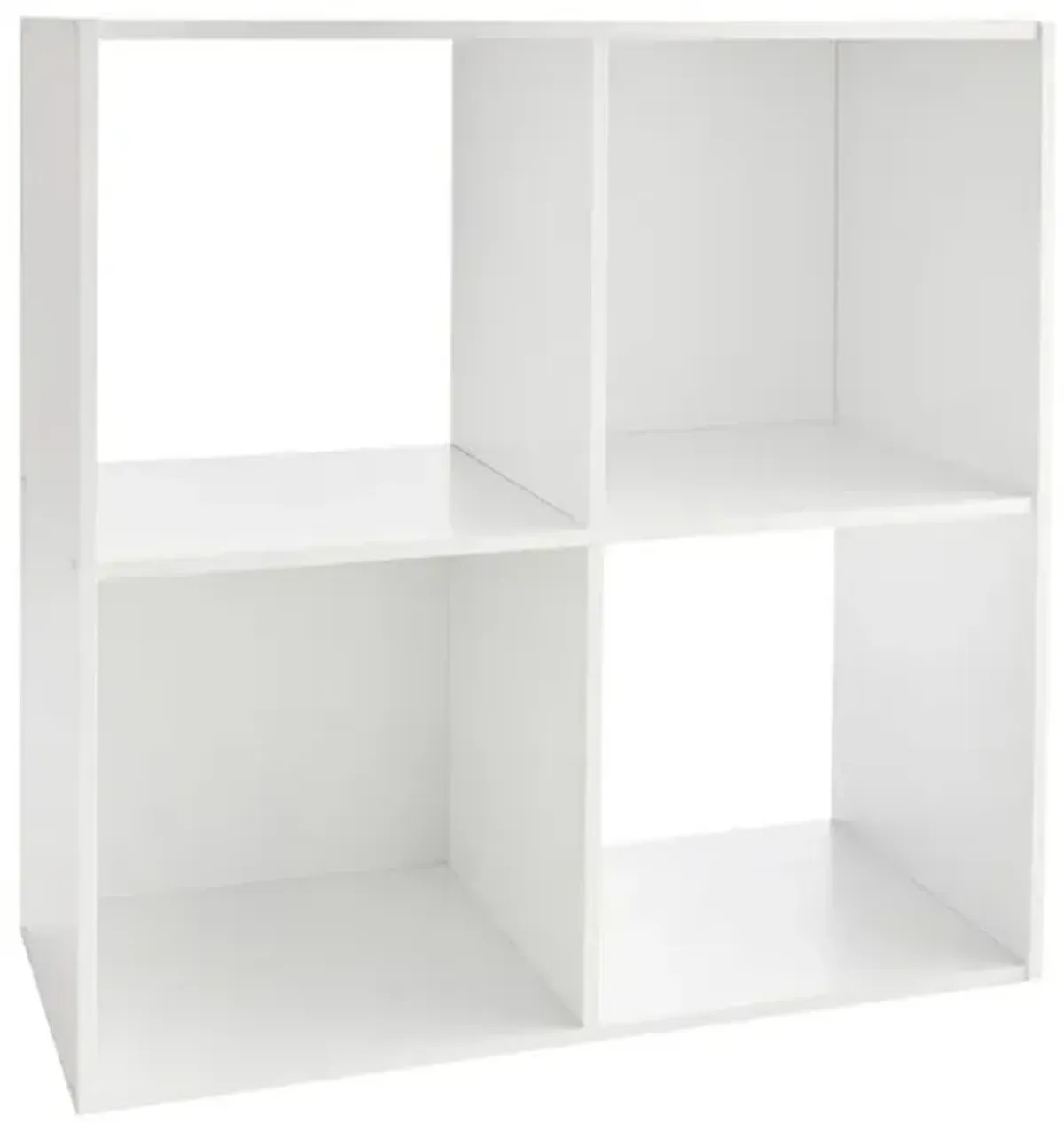 4-Cube White Modular Storage System