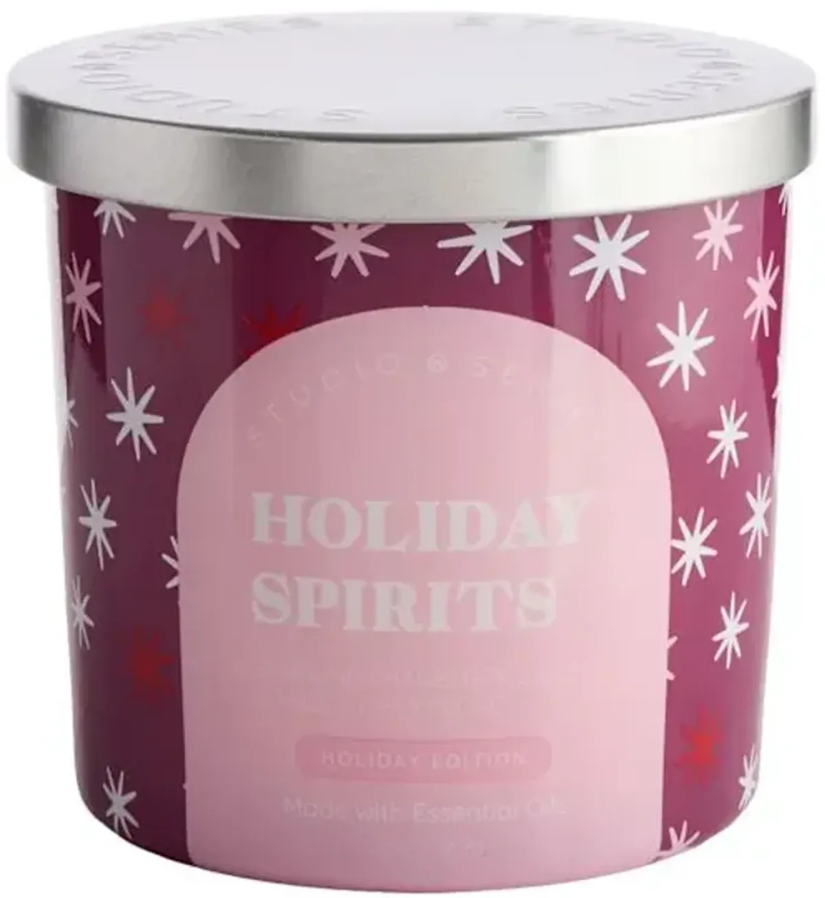 Holiday Spirits Scented Jar Candle, 13oz