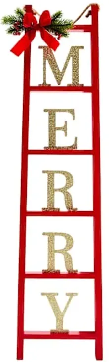 Merry Ladder Porch Leaner, 41"