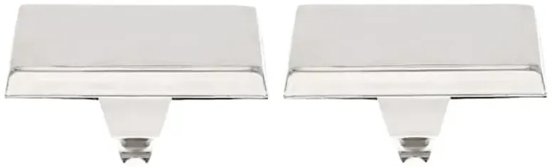 Silver Flat-Topped Stocking Holder