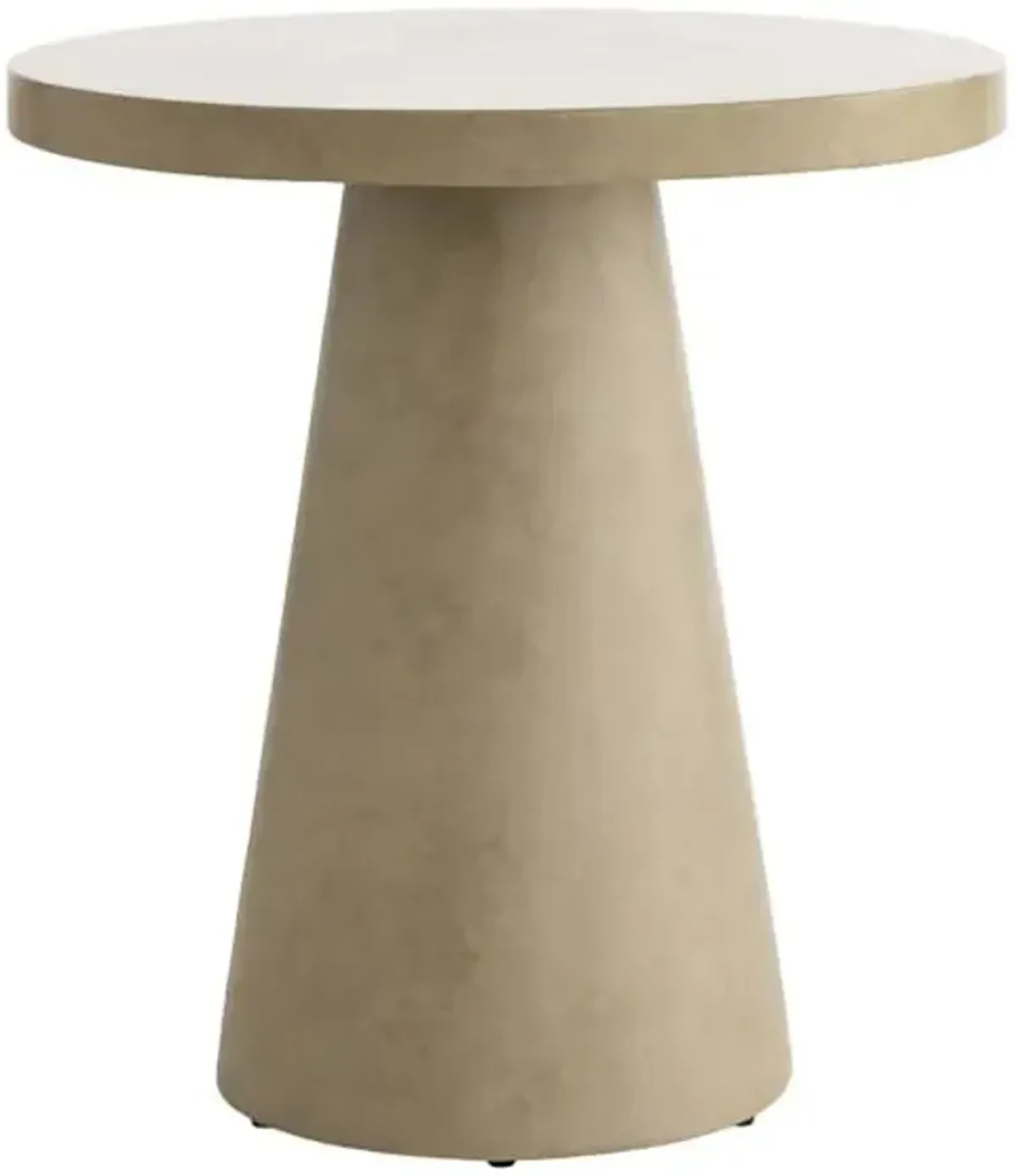 Marbled Grey Cement Outdoor Bistro Table