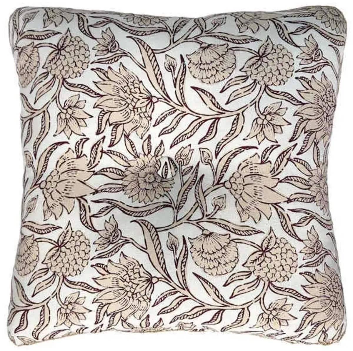 Artisan Floral & Hermosa Outdoor Tufted Back Cushion