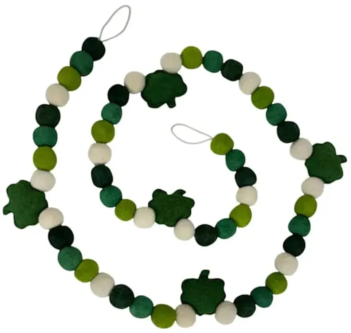 Felt Shamrock Garland, 72"