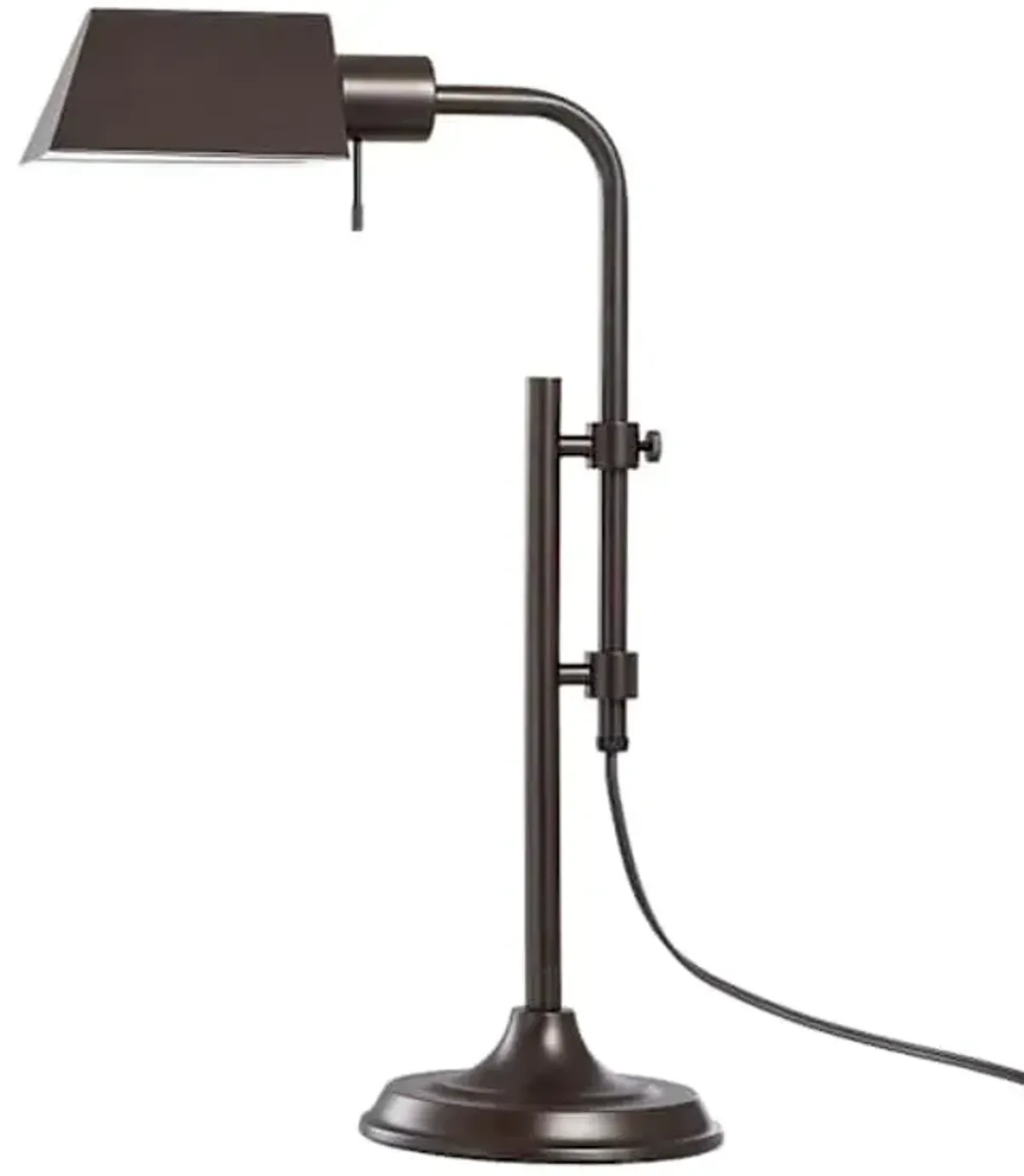 Bronze Pharmacy Desk Lamp, 23"