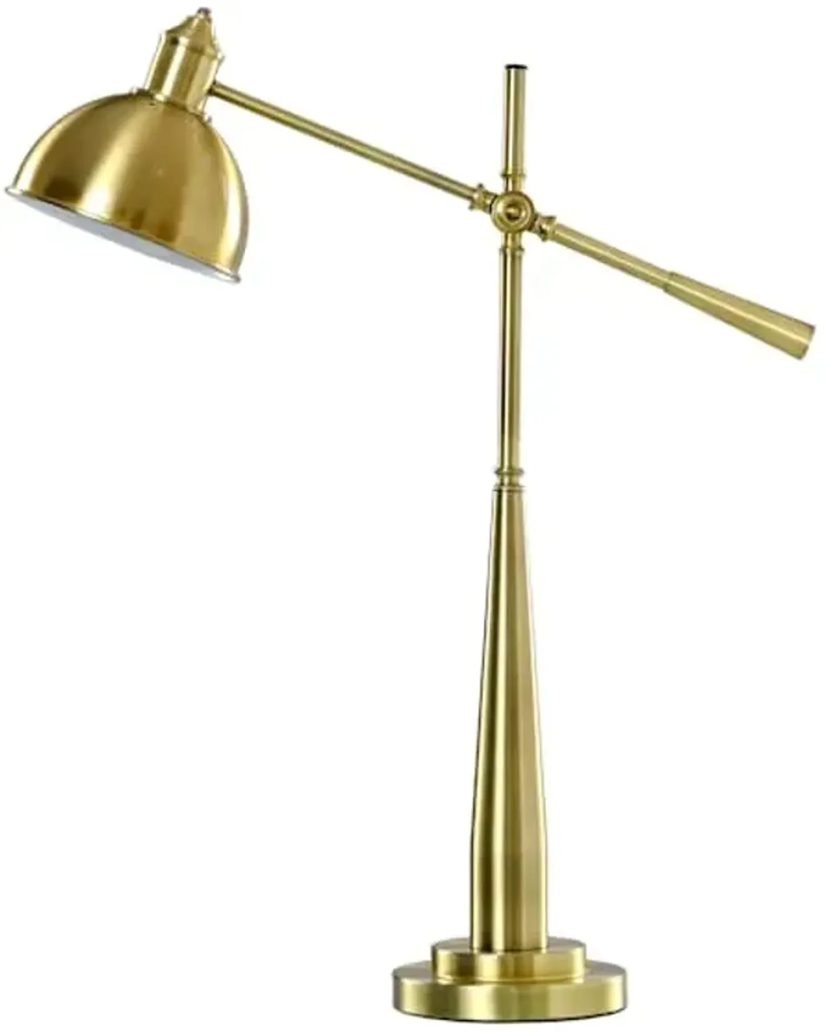 Gold Desk Lamp, 31"
