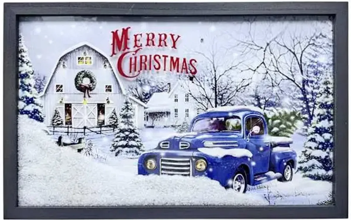 LED Truck Wall Decor, 23x15