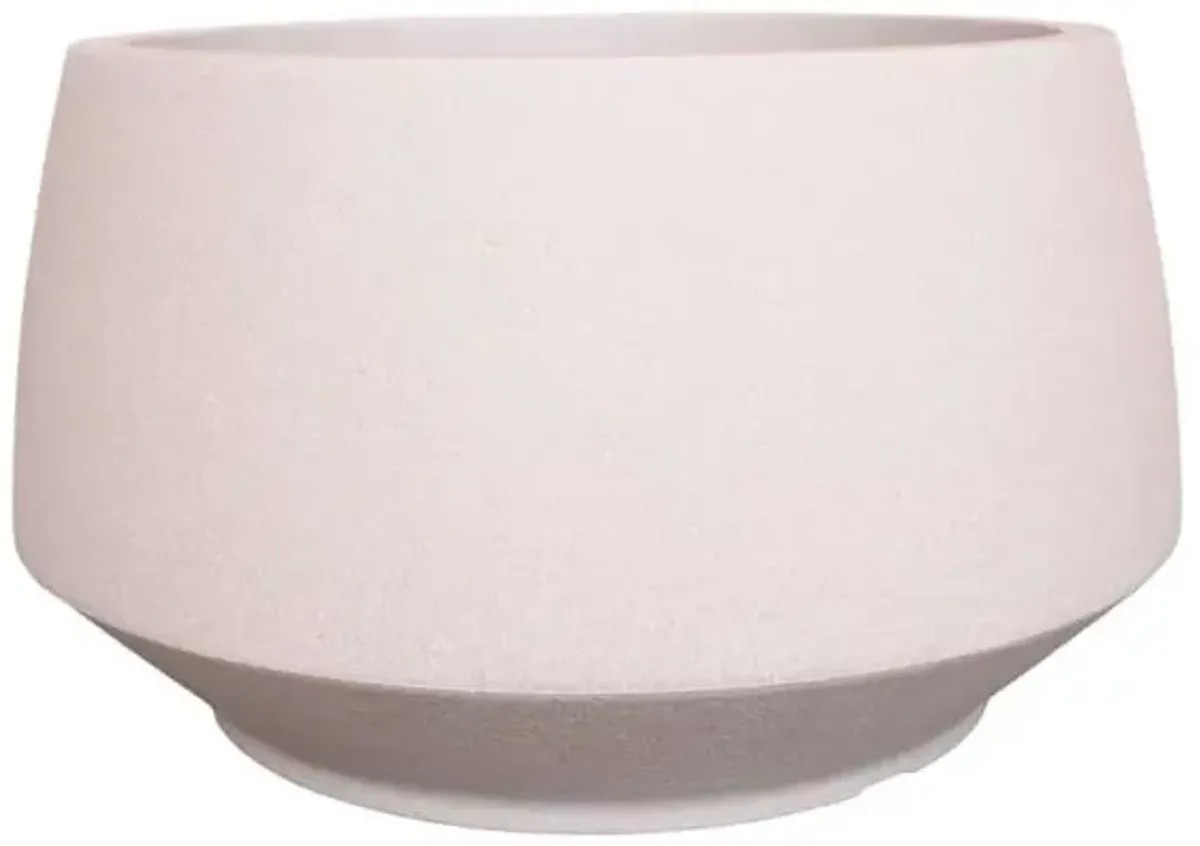 Japi Off-White Brut Outdoor Planter, Medium