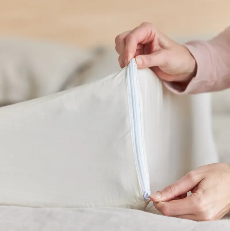 Organic Cotton Wedge Pillowcase