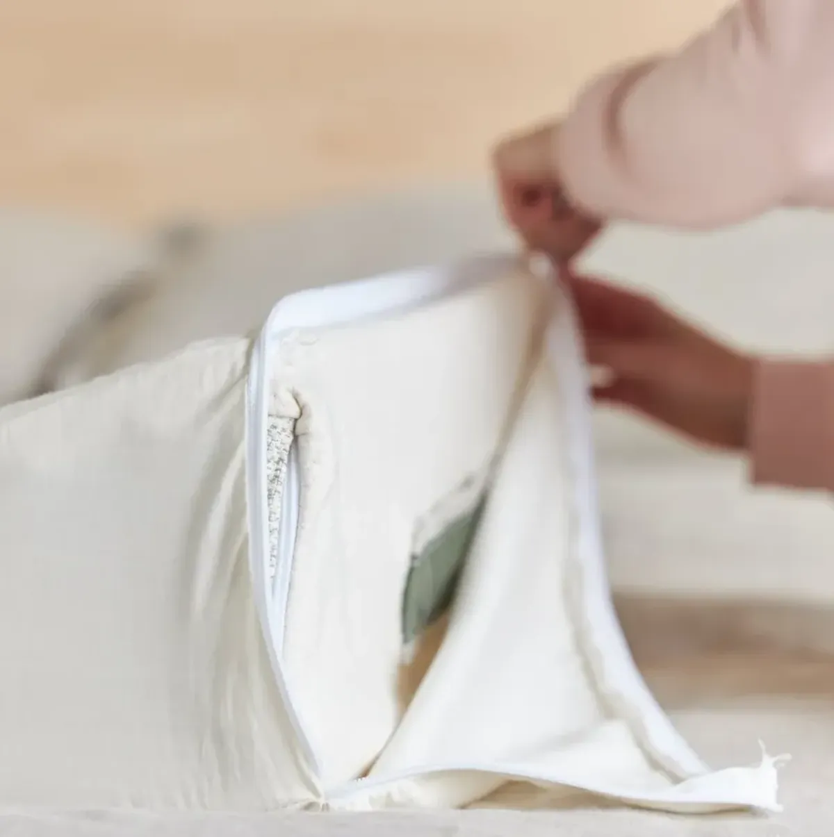 Organic Cotton Wedge Pillowcase