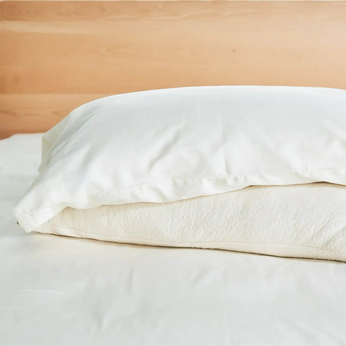 Percale Organic Cotton Pillowcases 270TC