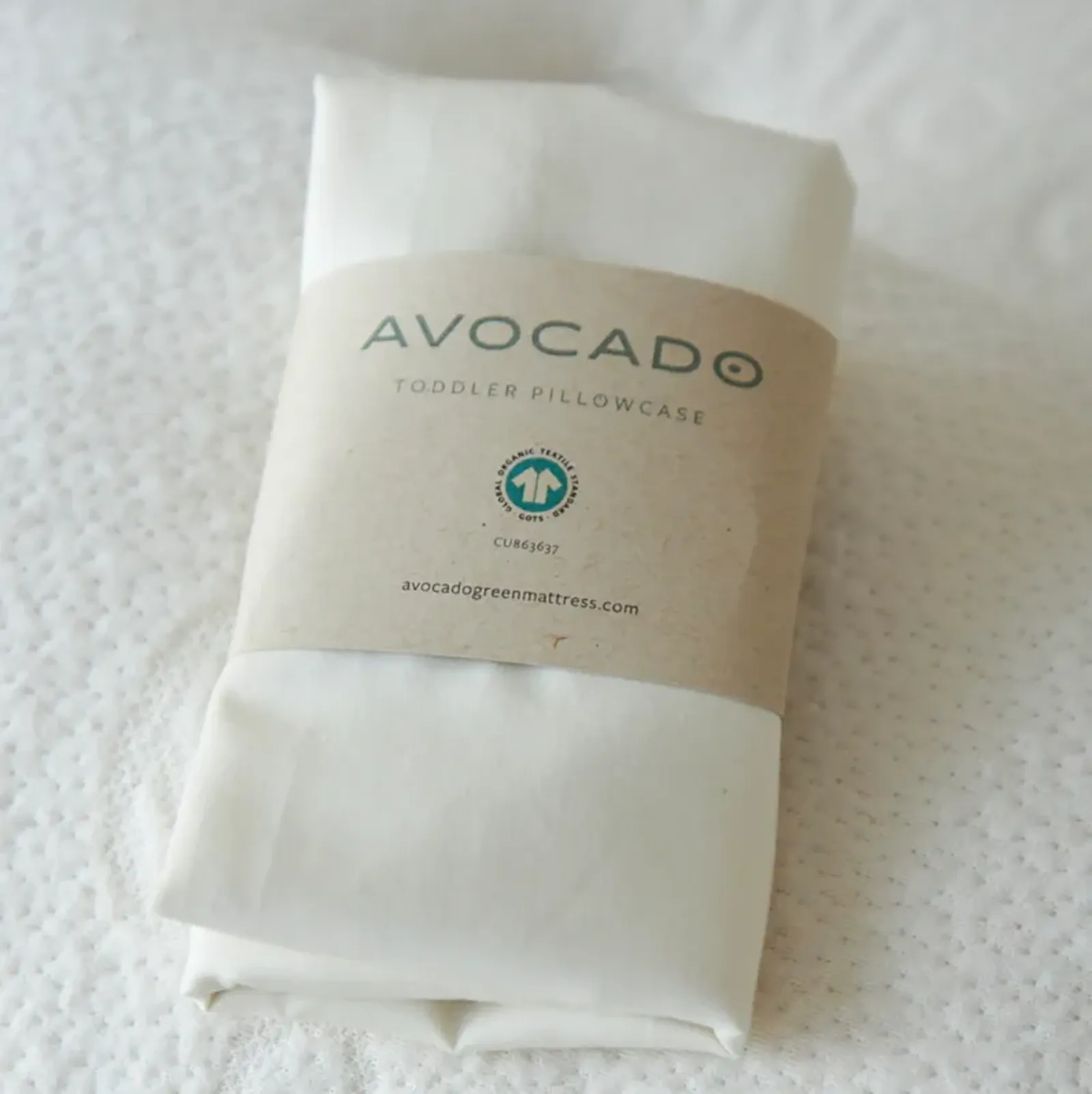 Organic Mini + Toddler Pillowcase