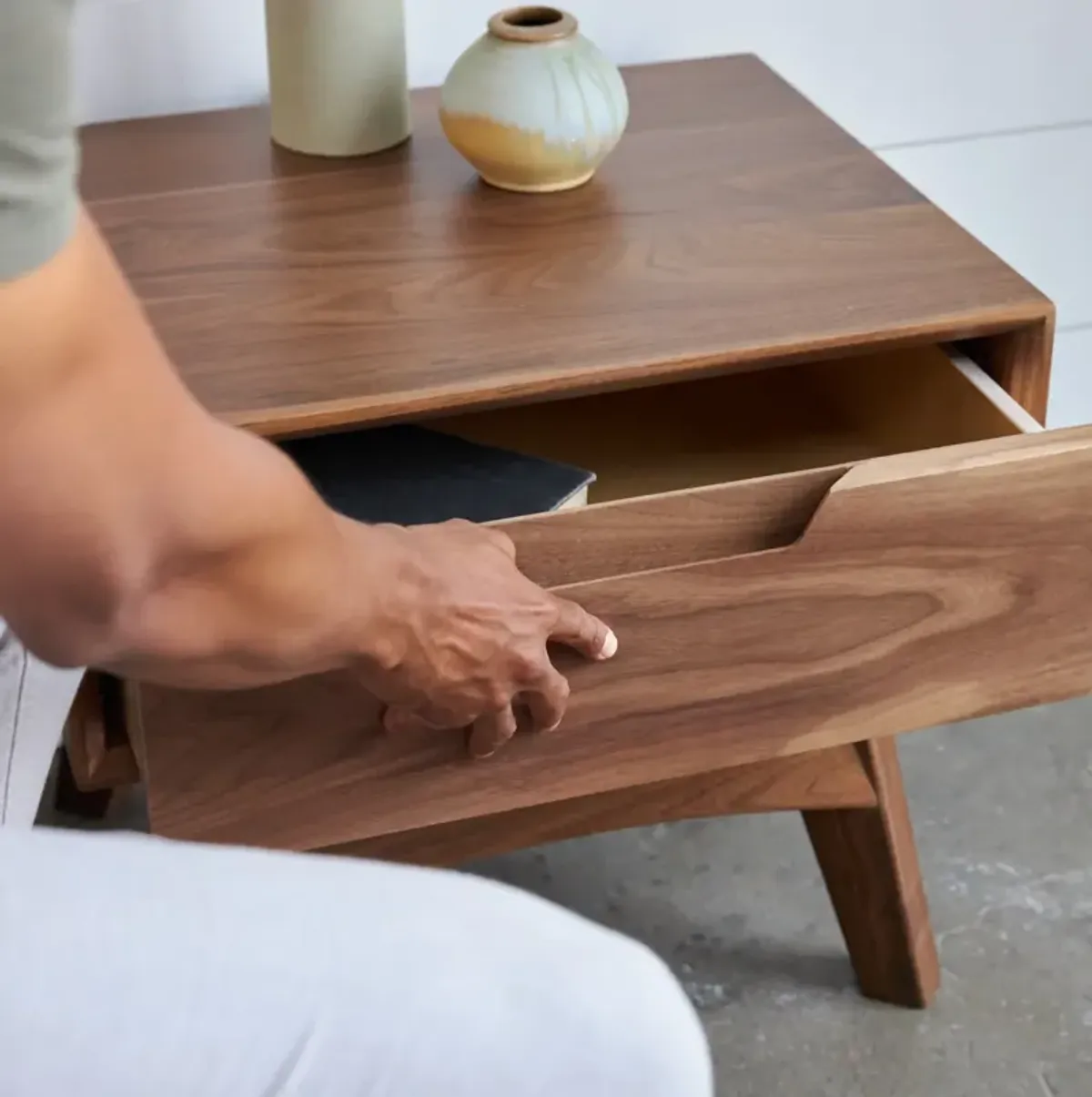 Mid-Century Modern Nightstand