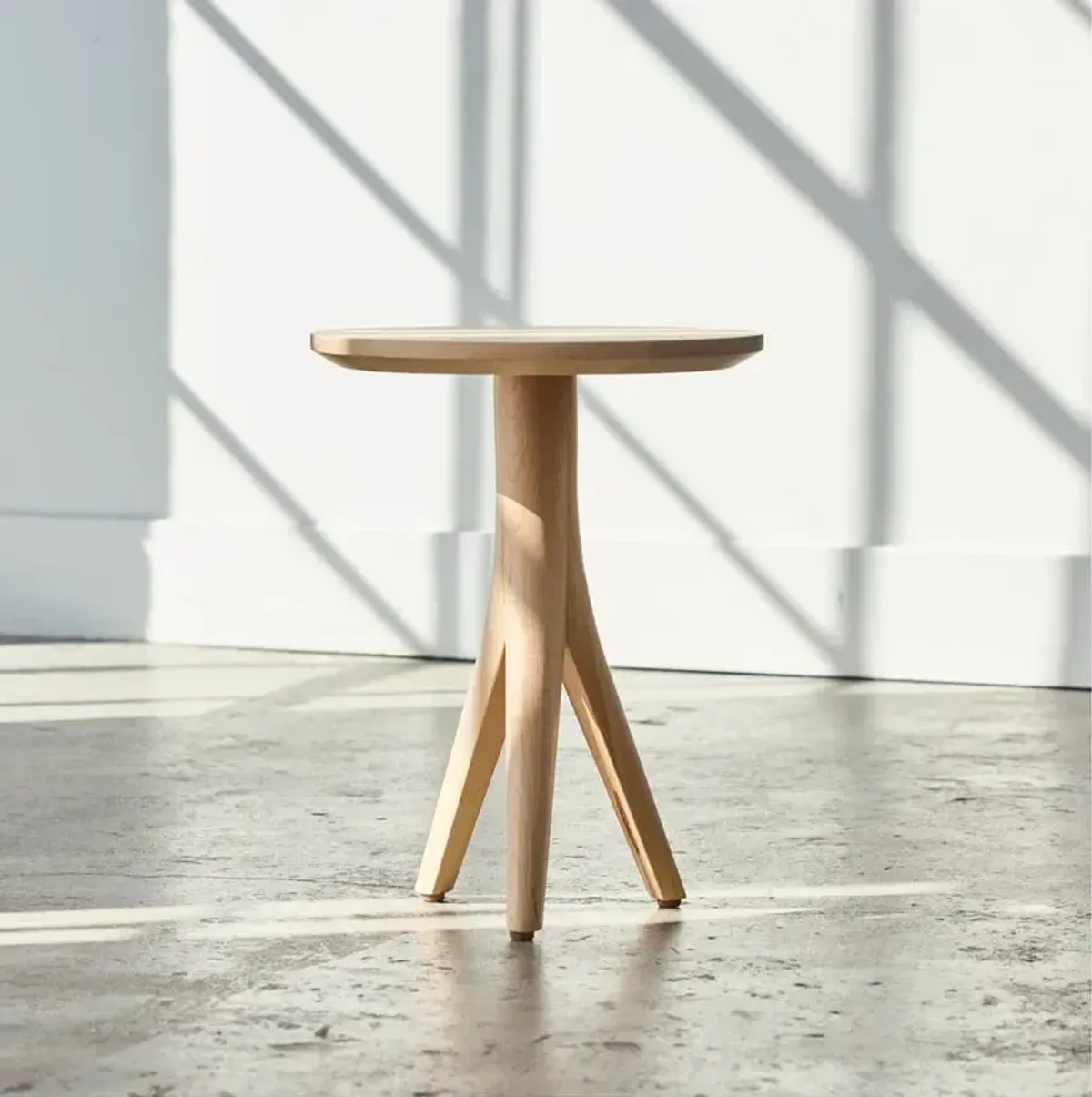 Wood Side Table