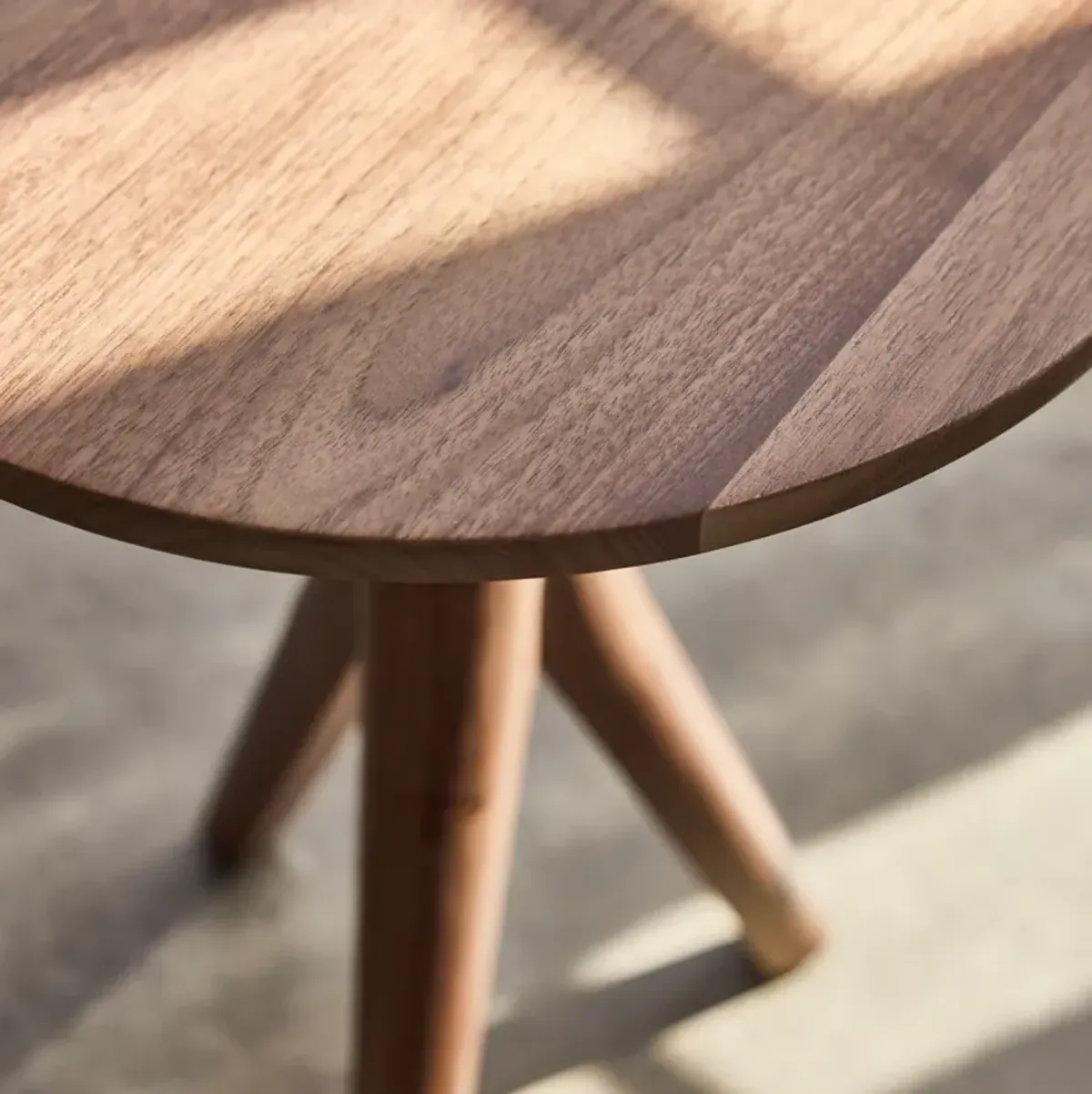 Wood Side Table