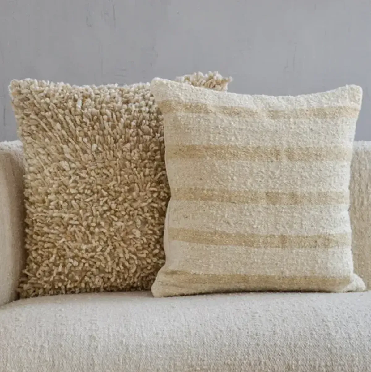 Linear Throw Pillow Covers