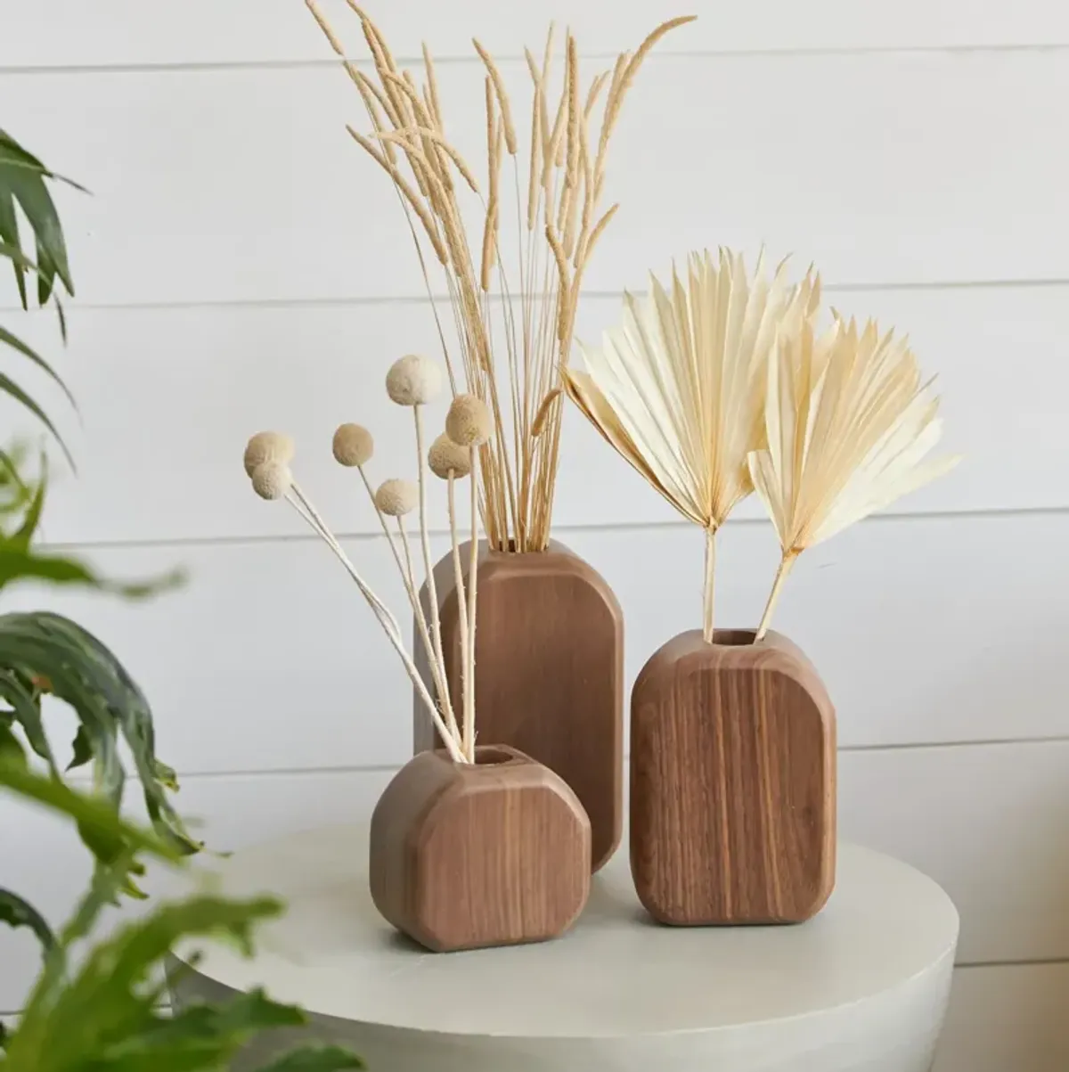 Zero Waste Wood Vases