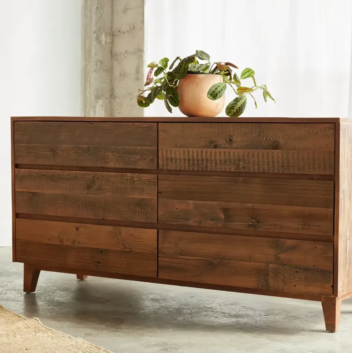 Natural Wood Dresser