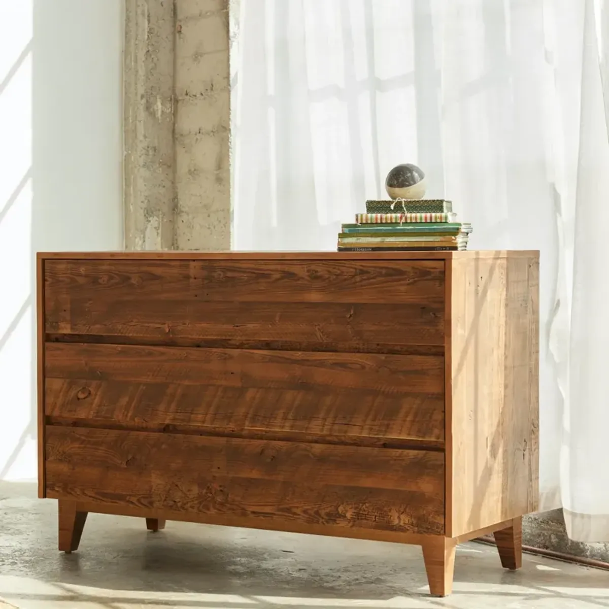 Natural Wood Dresser