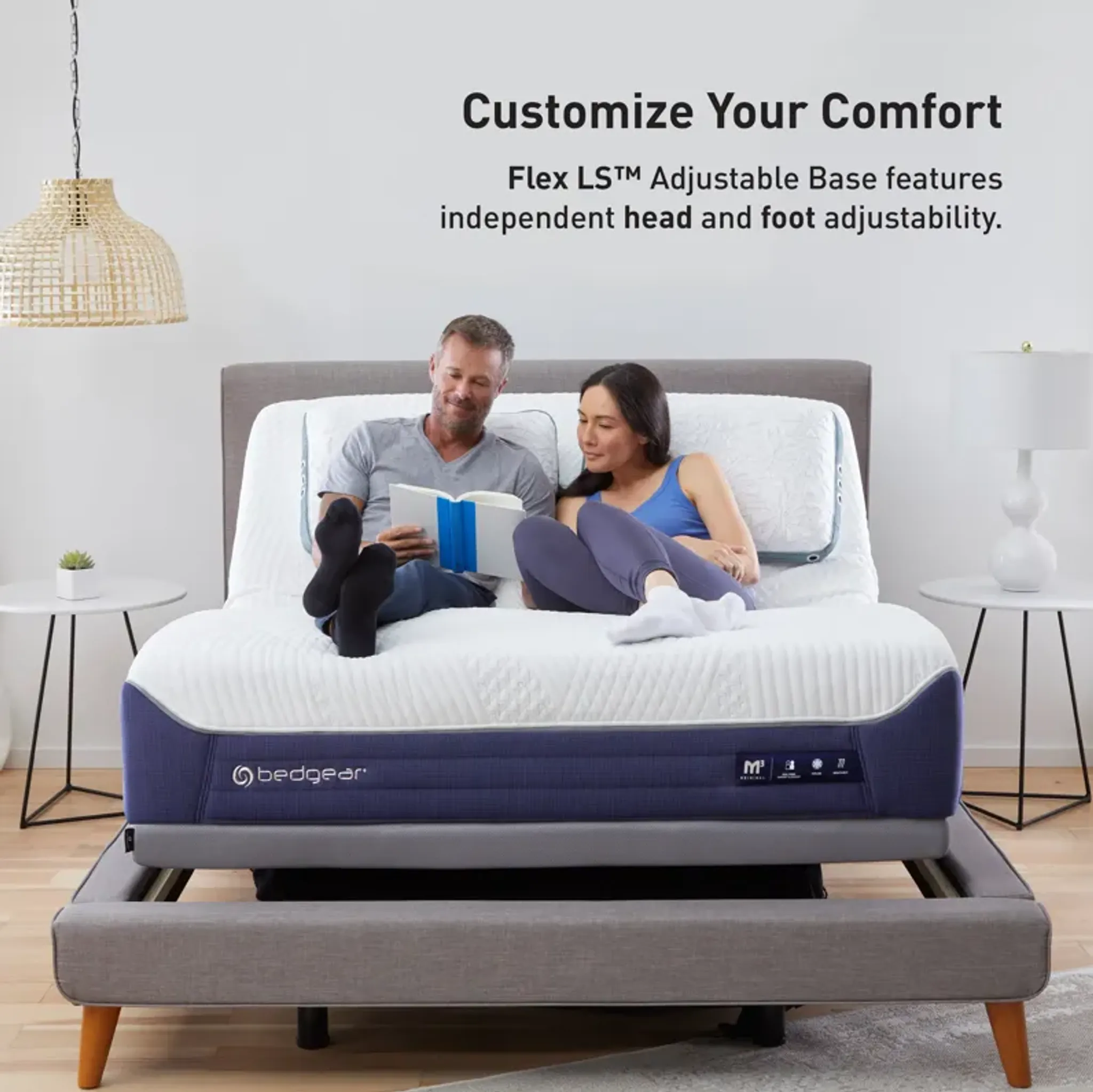 Flex Ls Adjustable Base Bedgear | Furniture.com