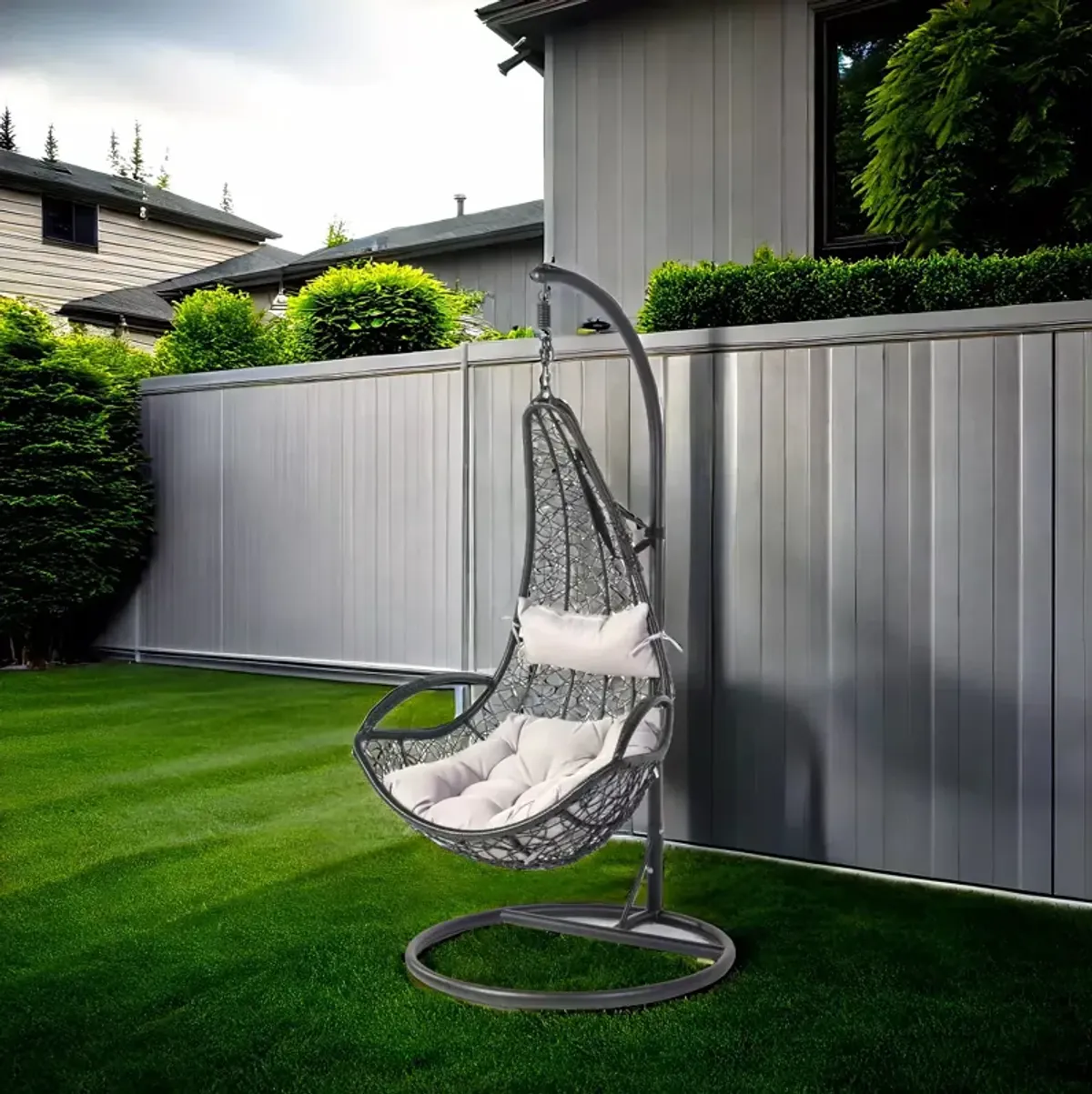 3 Piece Basket Swing Chair