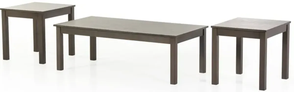 3-Piece Modern Coffee & End Table Set